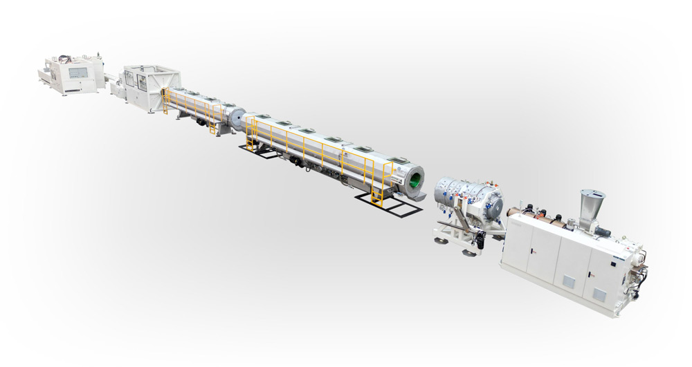 PVC给排水管材高速挤出生产线
